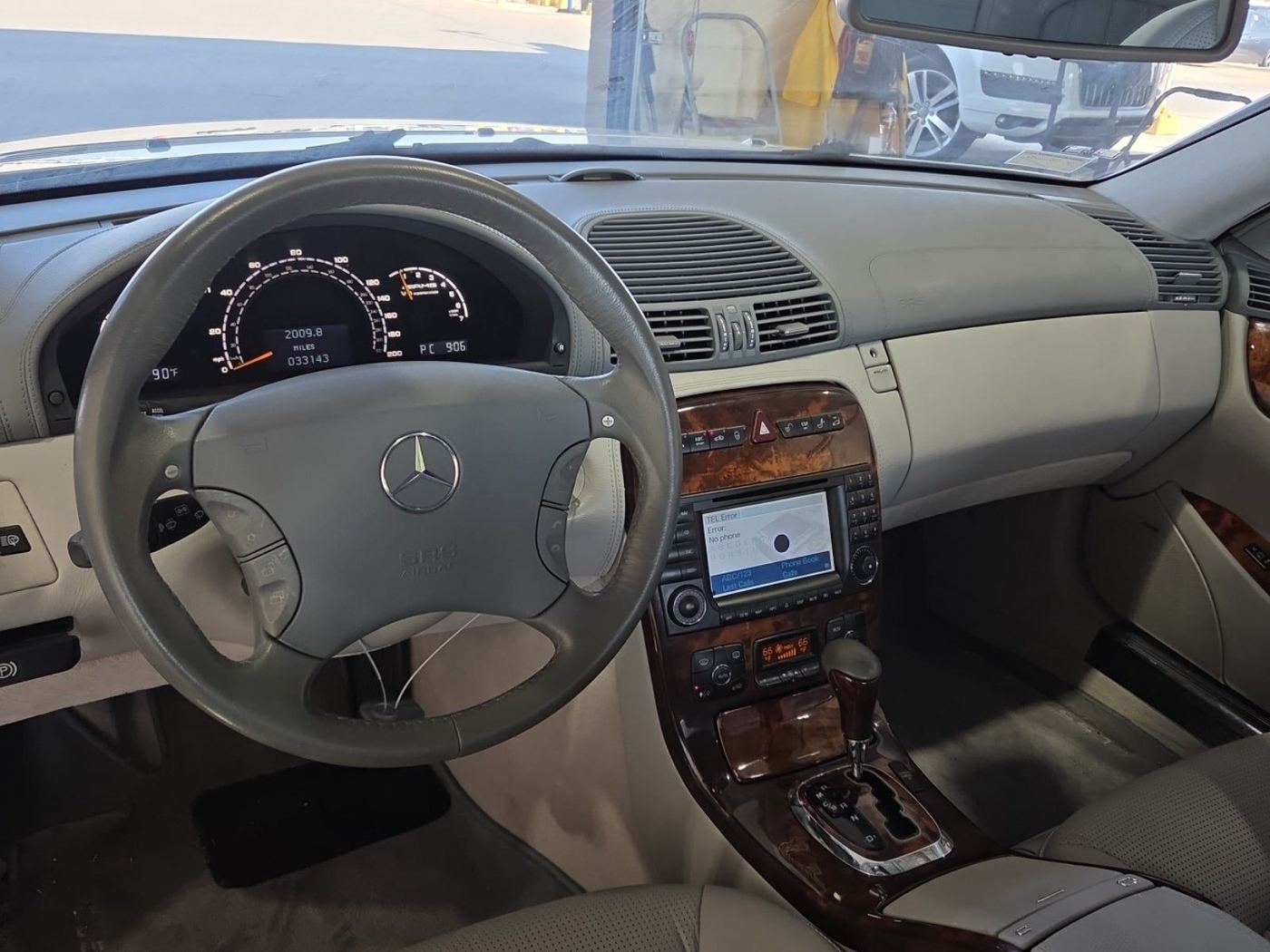 2003 Mercedes-Benz CL55 AMG, photograph 4 of 5